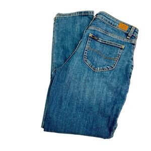 Lee Jeans Relaxed Fit Straight Leg High Rise 10P
